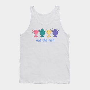 eat the rich Tank Top